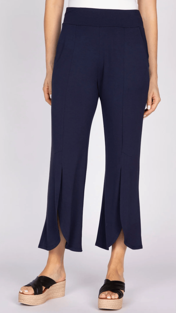 Olivia by Habitat Foundation Curved Hem Flood Pant - Multiple Colors