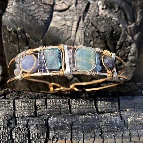 Art By Any Means Sea Coast Cuff Bracelet