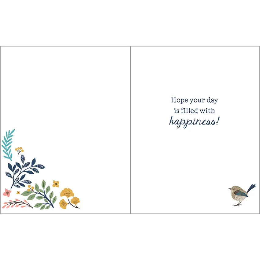 Bird Song Mother's Day Greeting Card