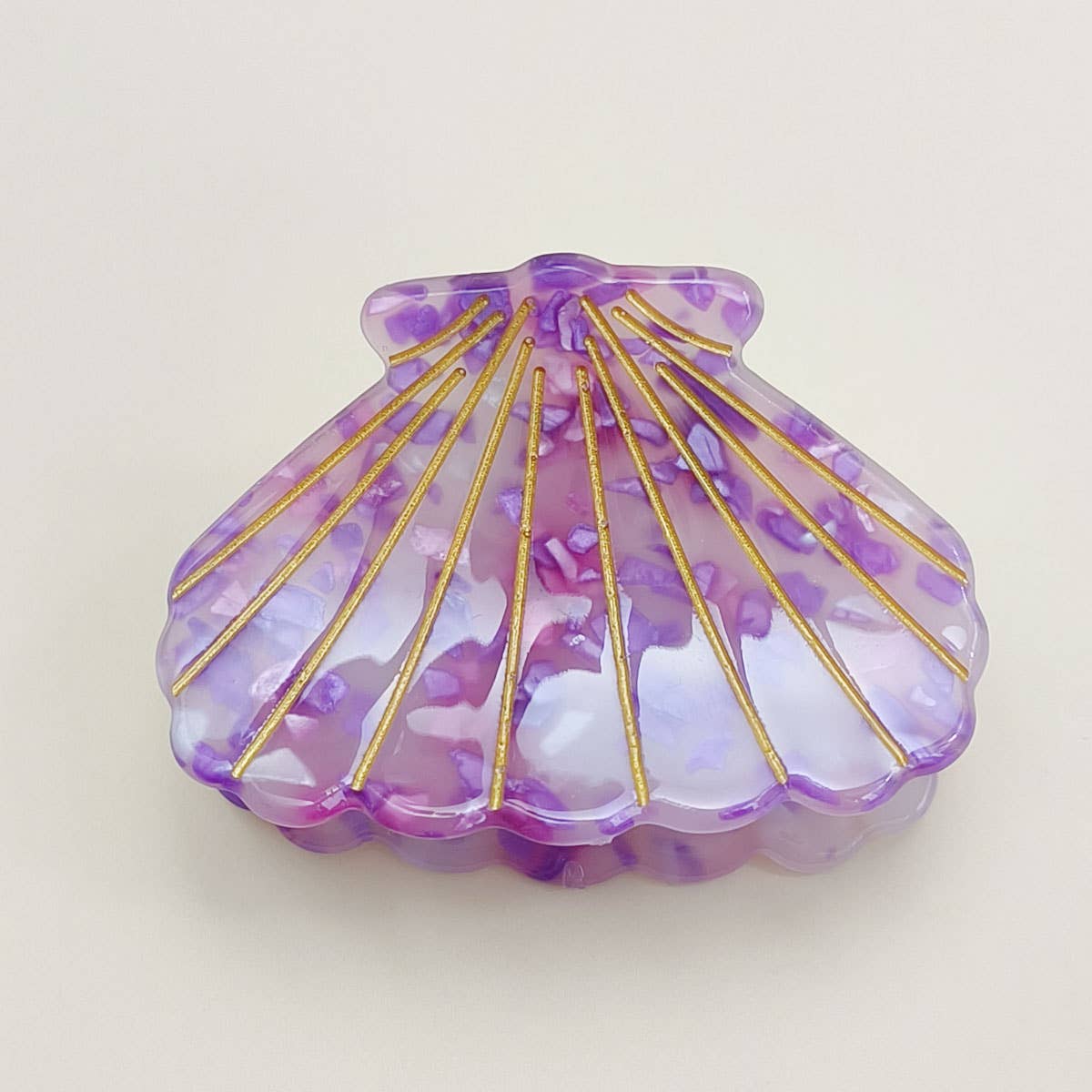 Small Shell Hair Claw - Multiple Colors