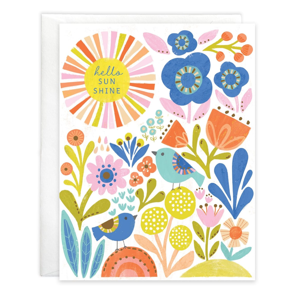 Sunny Days Thinking Of You Greeting Card