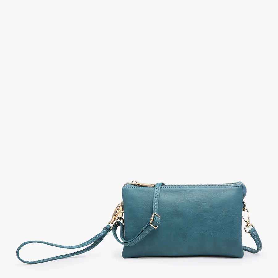 Jen & Co Riley Vegan Leather Crossbody - Multiple Colors