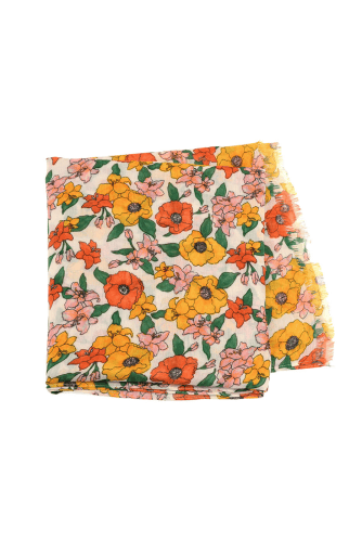 Joy Susan Poppy Field Scarf - Multiple Colors