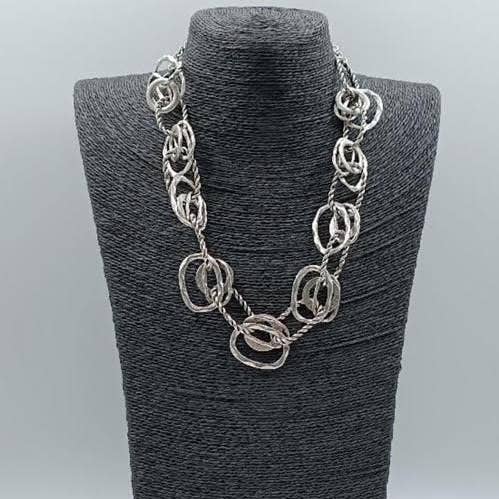 Volare Eternal Currents Hoop Necklace - #2KZ174