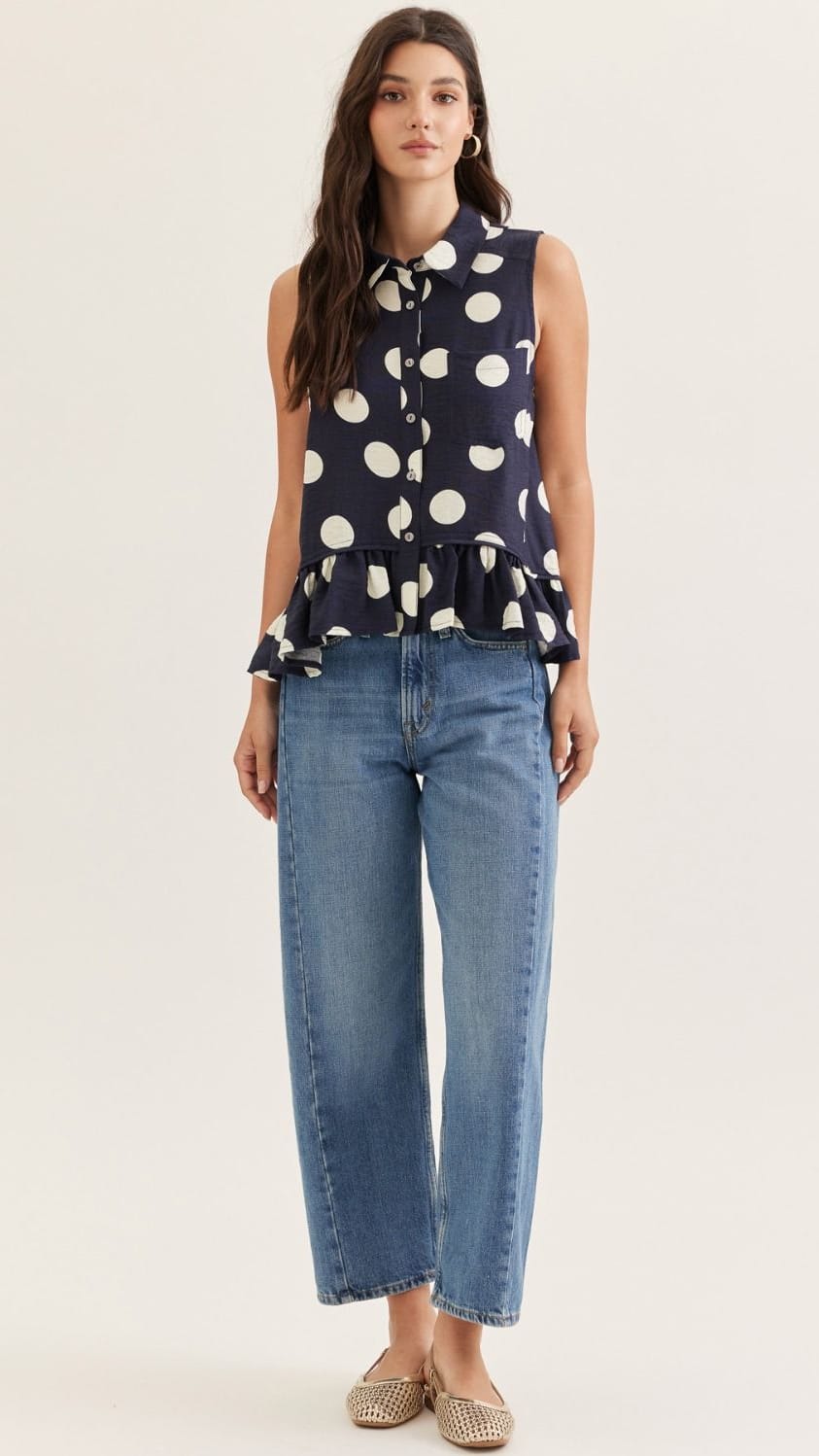 Polka Dot Tank Top