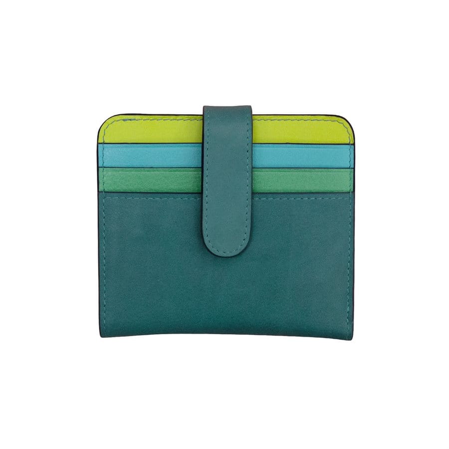 ili New York Small Multi-Color Bi-Fold Leather Wallet - Multiple Colors