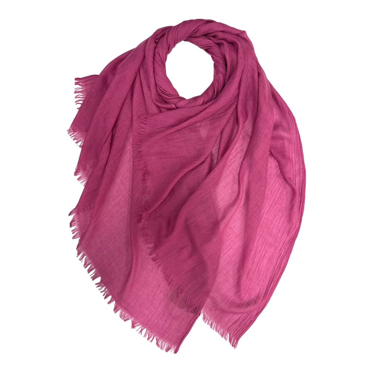 London Scarves Fringe Lightweight Scarf/Shawl - Multiple Colors