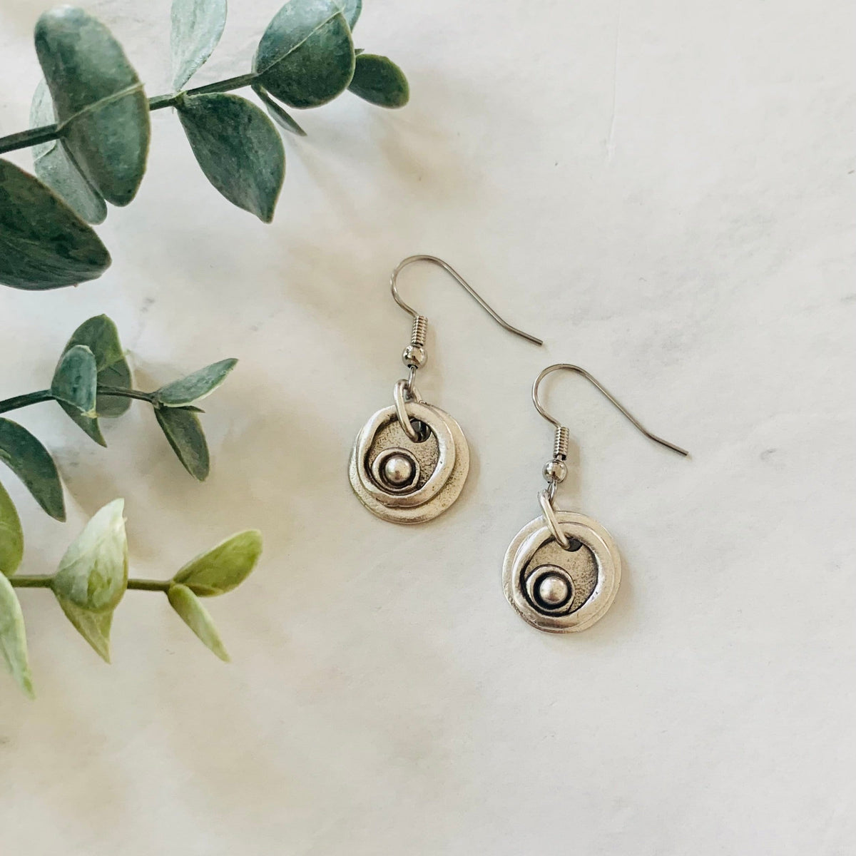 Volare Cosmic Circle Earrings - #5013