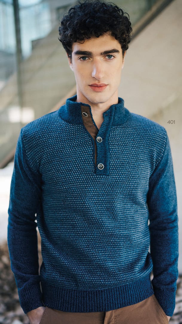 Dario Beltran Button Down Knit Sweater - Multiple Colors