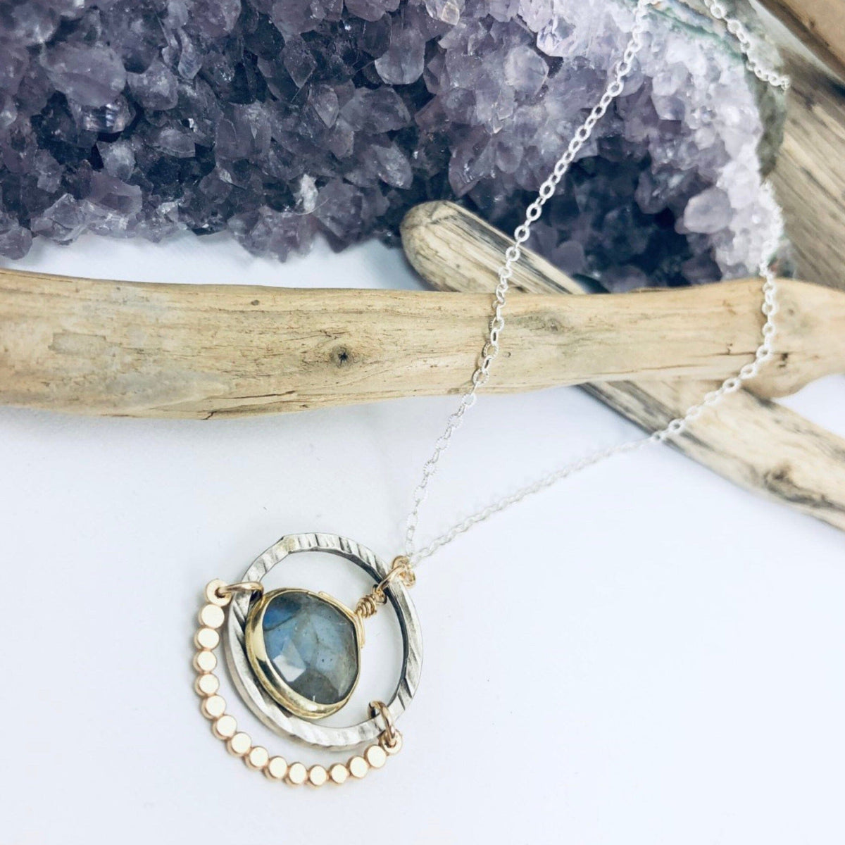 Laura J Designs Labradorite Forest Necklace