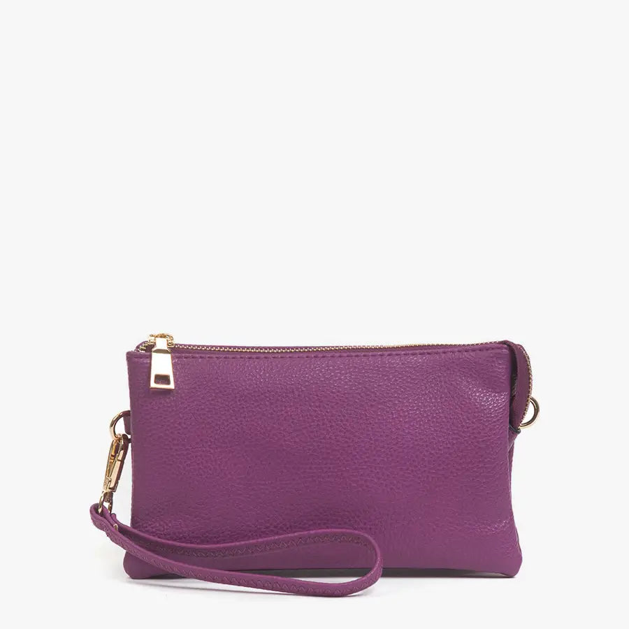 Jen & Co Riley Vegan Leather Crossbody - Multiple Colors