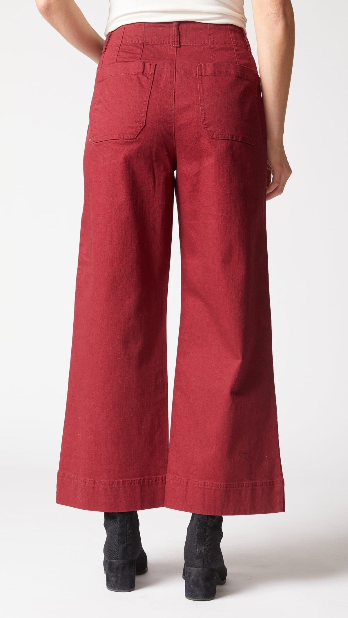 Habitat Stretch Denim Wide Leg Ankle Jean