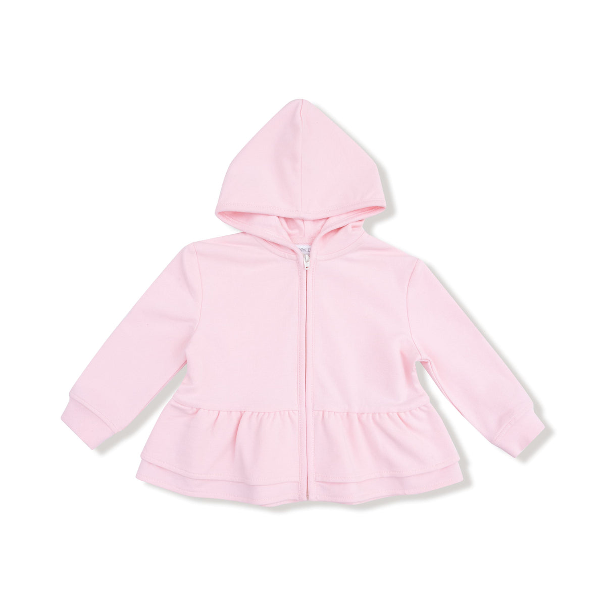 Angel Dear French Terry Peplum Hoodie - Multiple Colors