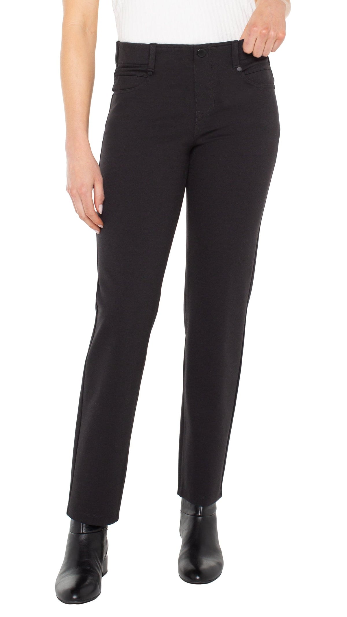 Liverpool Gia Glider Ponte Slim Pant