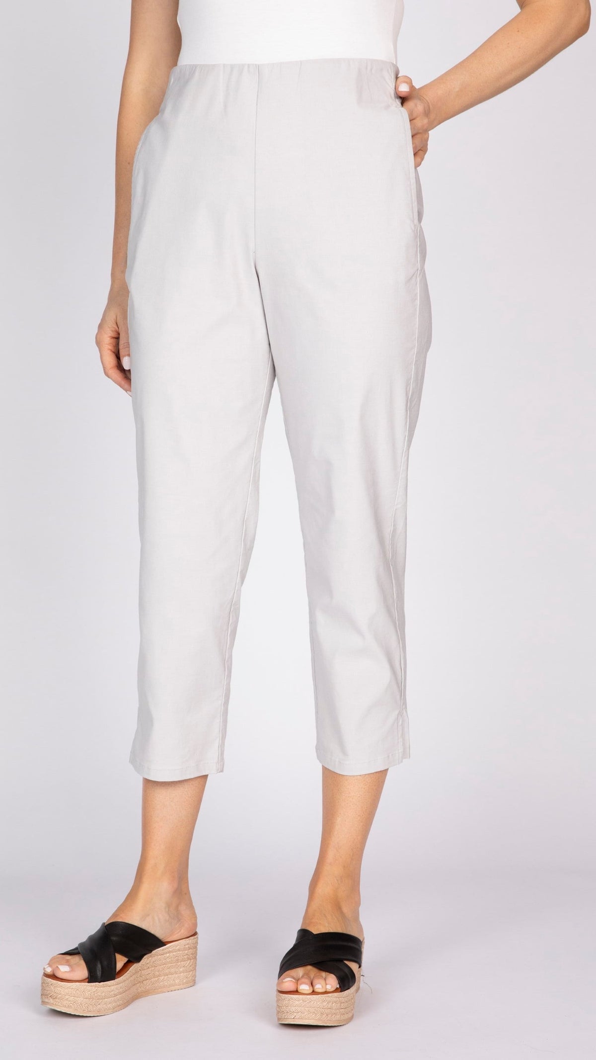 Olivia by Habitat The Woven Edit Streamline Capri - Multiple Colors