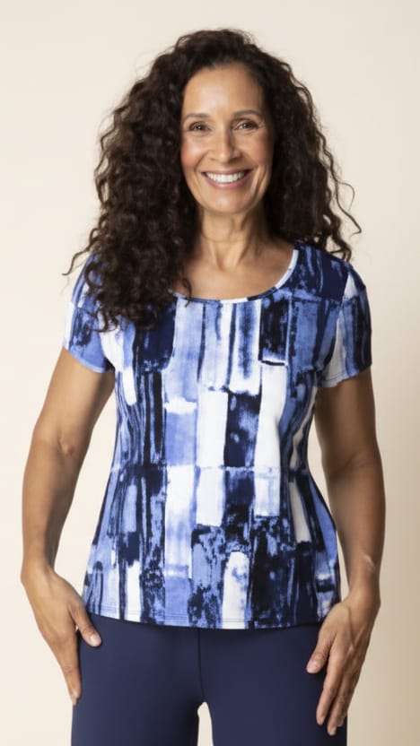 Habitat Core Travel Urban Brushstroke Tribeca Tee - Multiple Colors