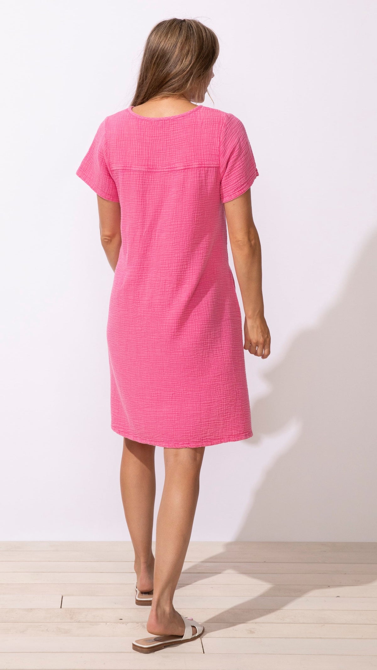 Escape Sunkissed Cotton Gauze Passport Dress - Multiple Colors