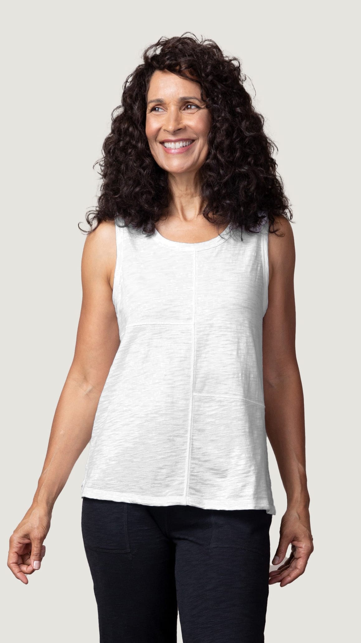 Habitat Cotton Pebble Pieced Tank - Multiple Colors