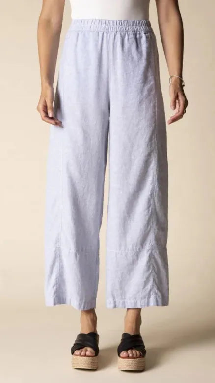 Habitat Linen Seamed Crop Pant - Multiple Colors