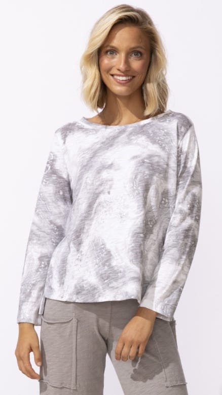 Escape Ocean Marble Boxy Tee