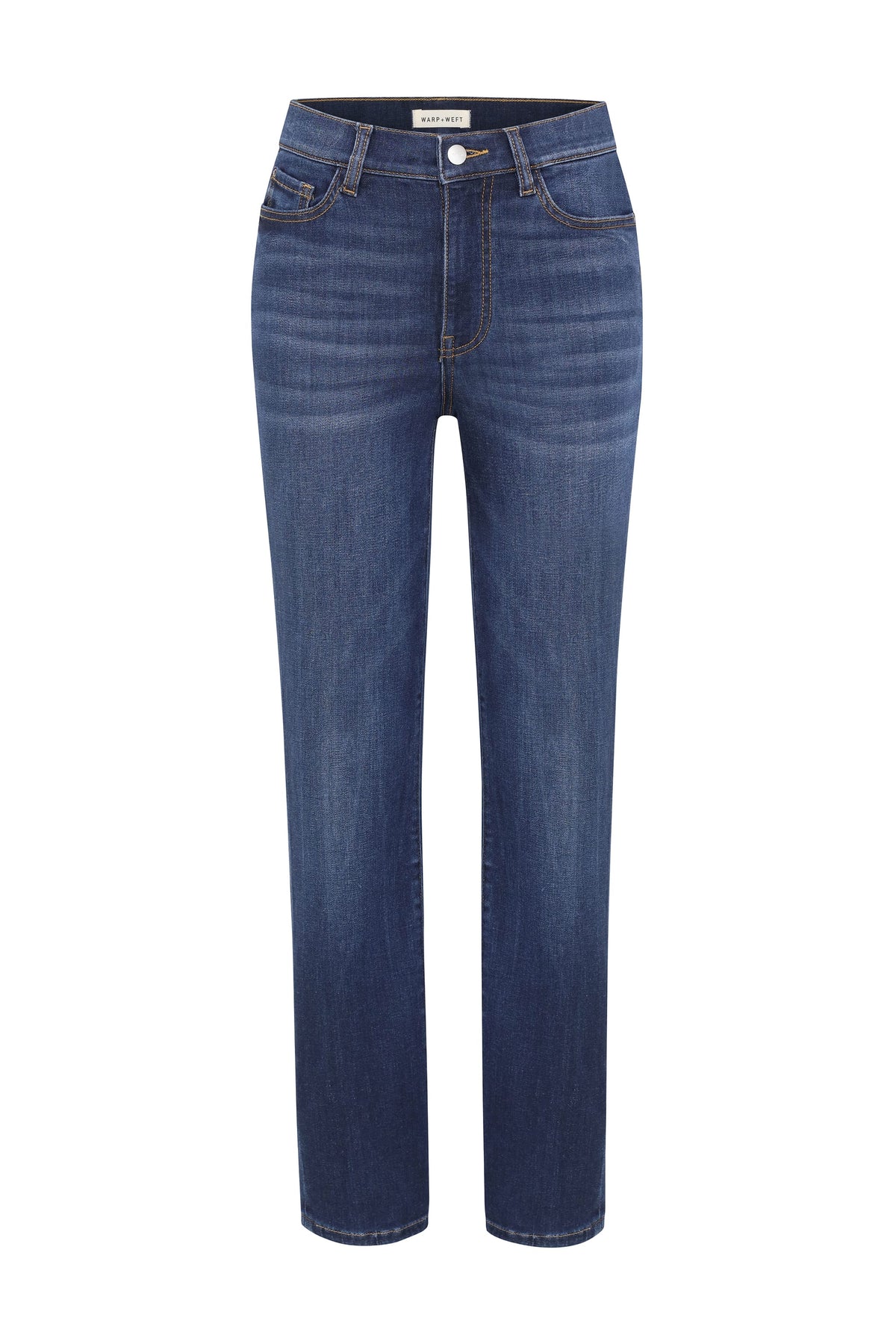 Warp & Weft Ase Stretch Straight Denim Pant - Multiple Colors