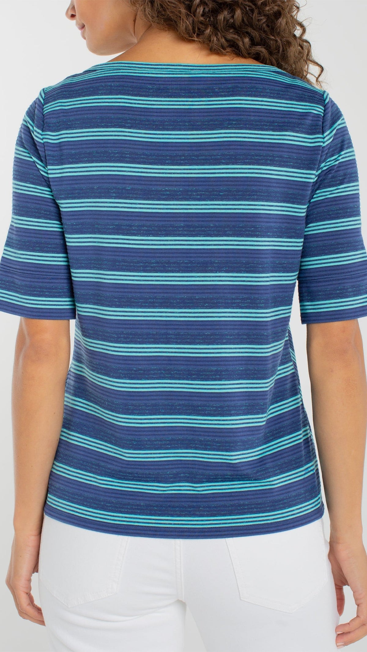 Liverpool Fold Over Boatneck Top