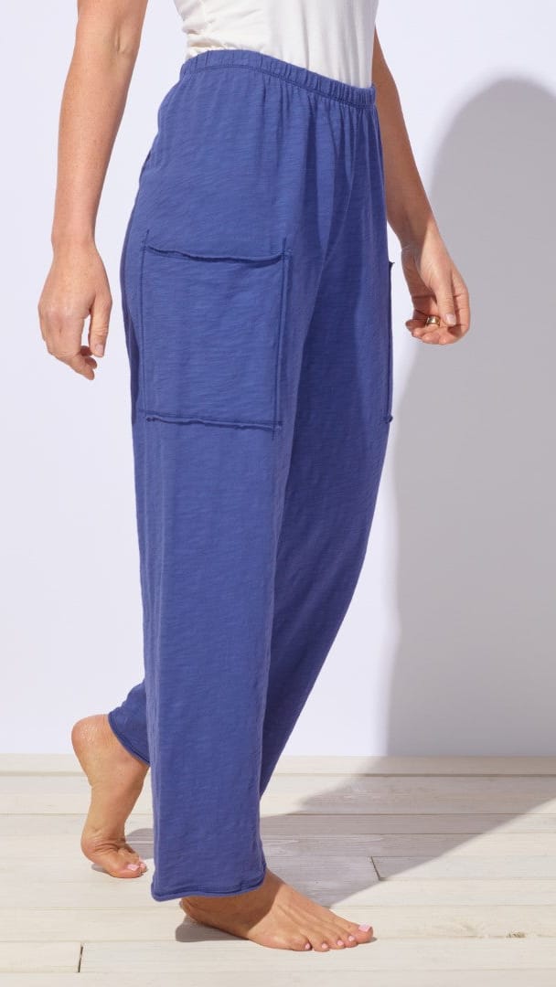 Escape Cotton Slub Pocket Flood Pant - Multiple Colors