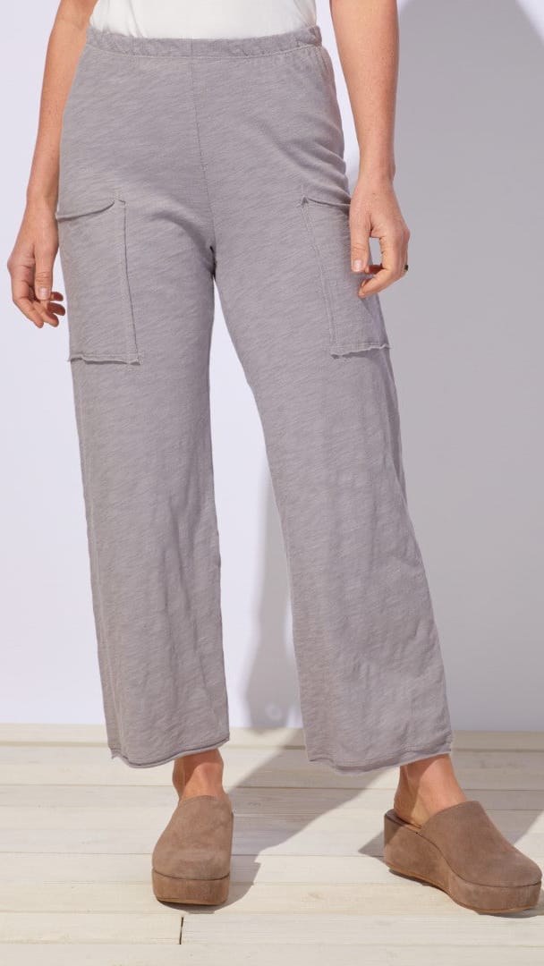 Escape Cotton Slub Pocket Flood Pant - Multiple Colors