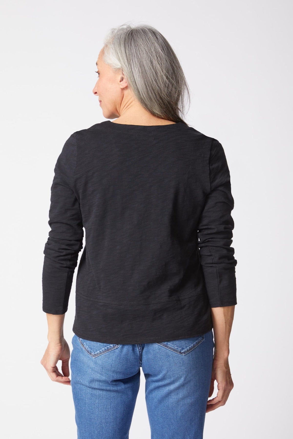 Habitat Cotton Pebble Seamed Long Sleeve Tee - Multiple Colors