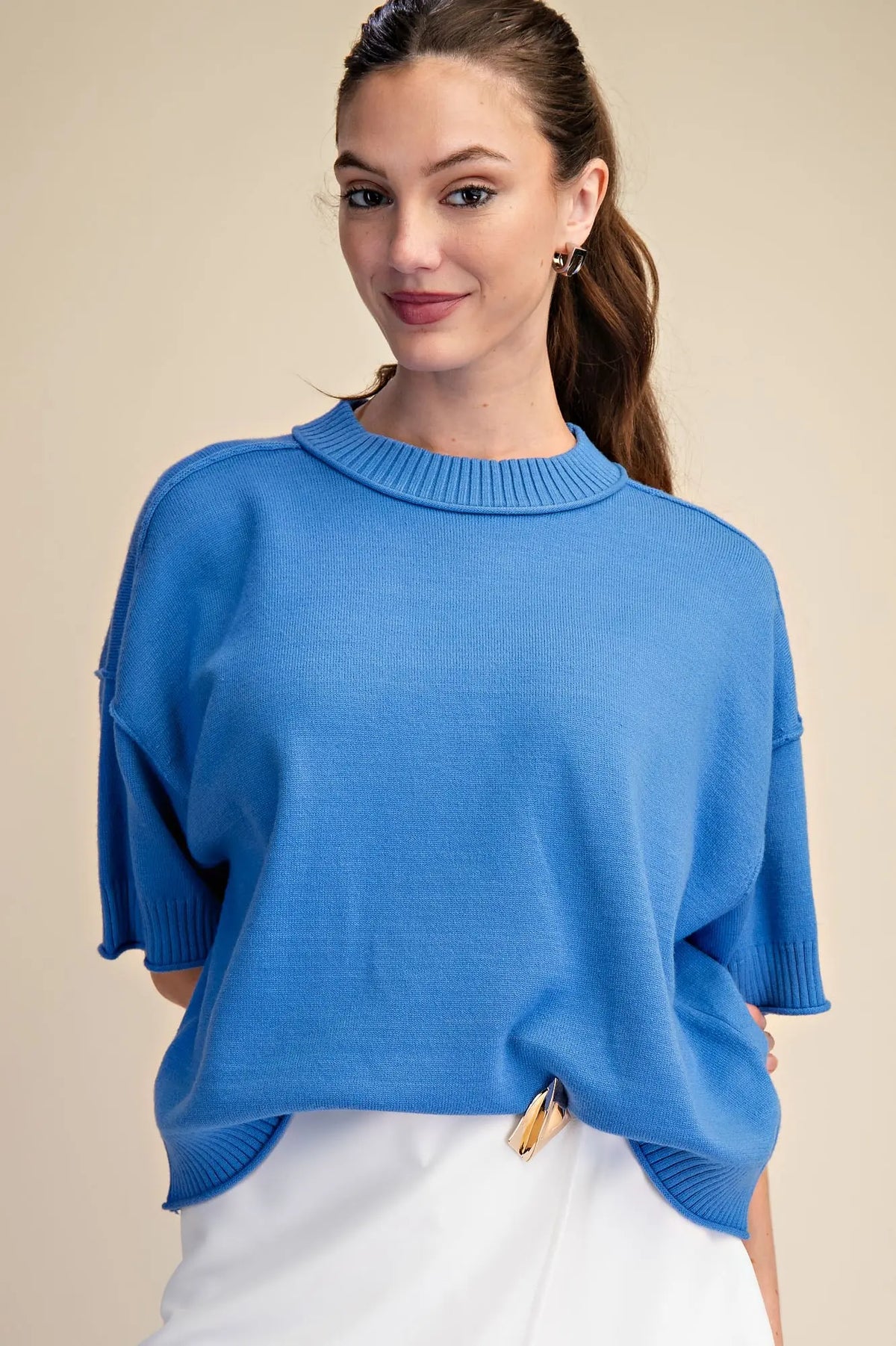 Crew Neck Sweater - Multiple Colors