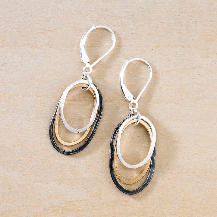 Freshie & Zero Mixed Flame Earrings