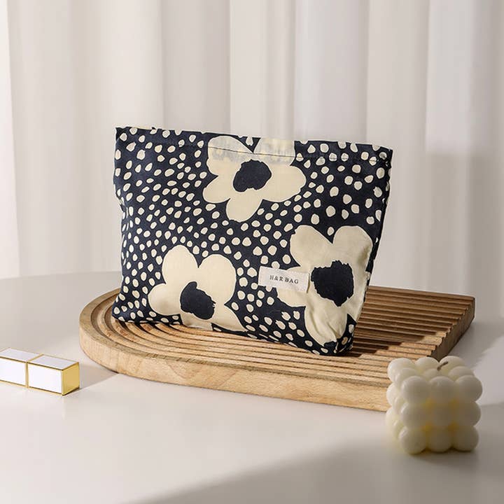 Floral Makeup Puch - Multiple Prints