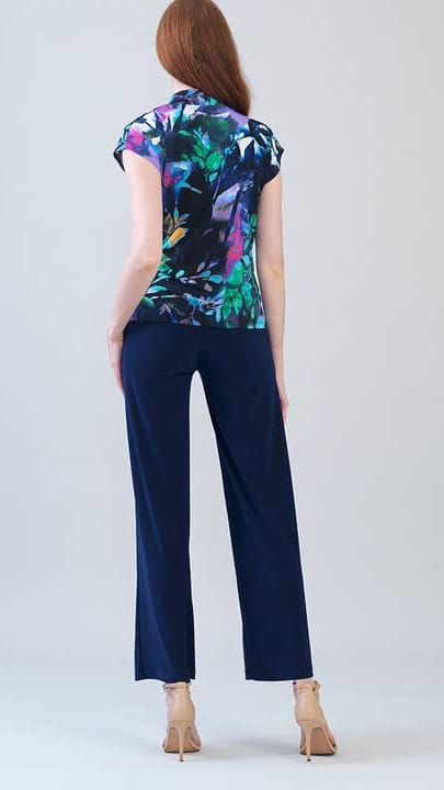 Clara Sunwoo Draped V-Neck Ruched Top