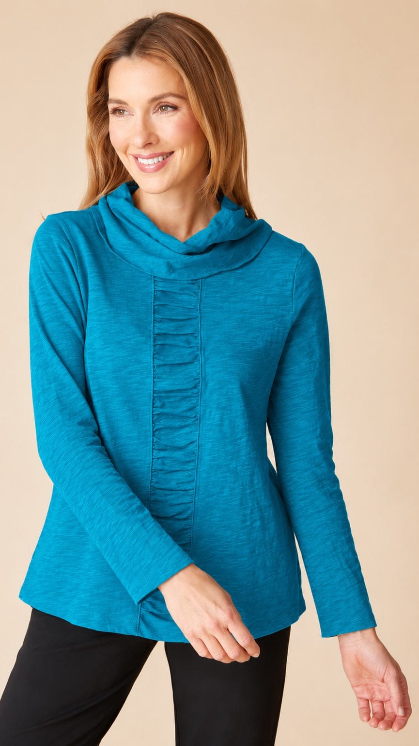 Habitat Cotton Pebble Ruched Pannel Cowl - Multiple Colors
