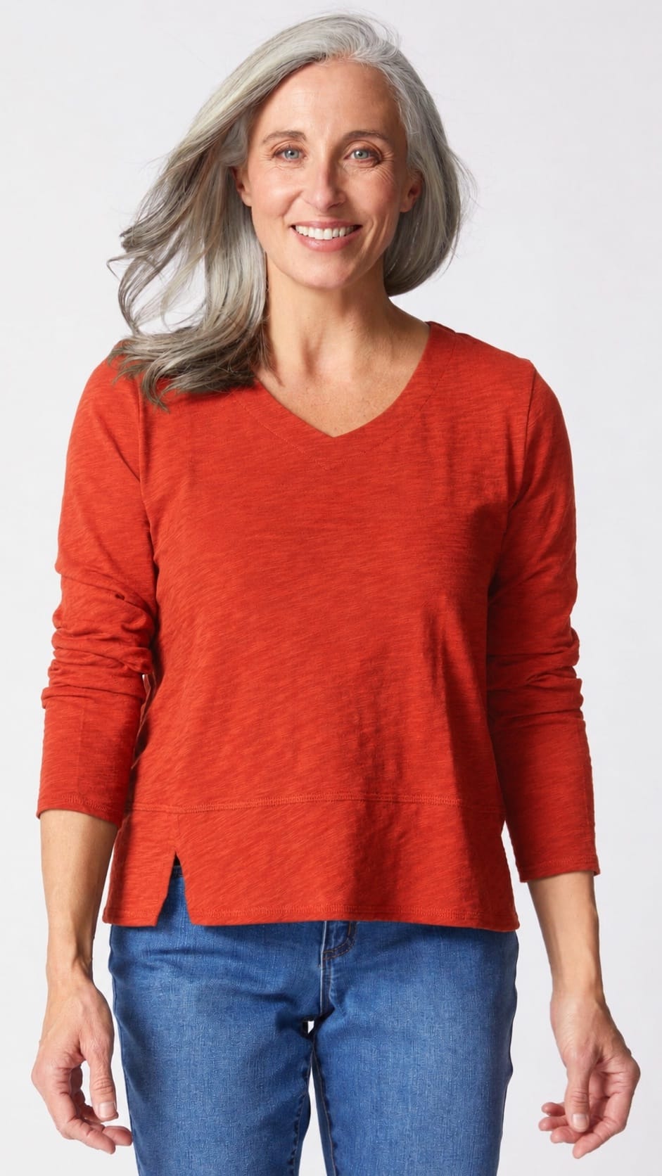 Habitat Cotton Pebble Seamed Long Sleeve Tee - Multiple Colors