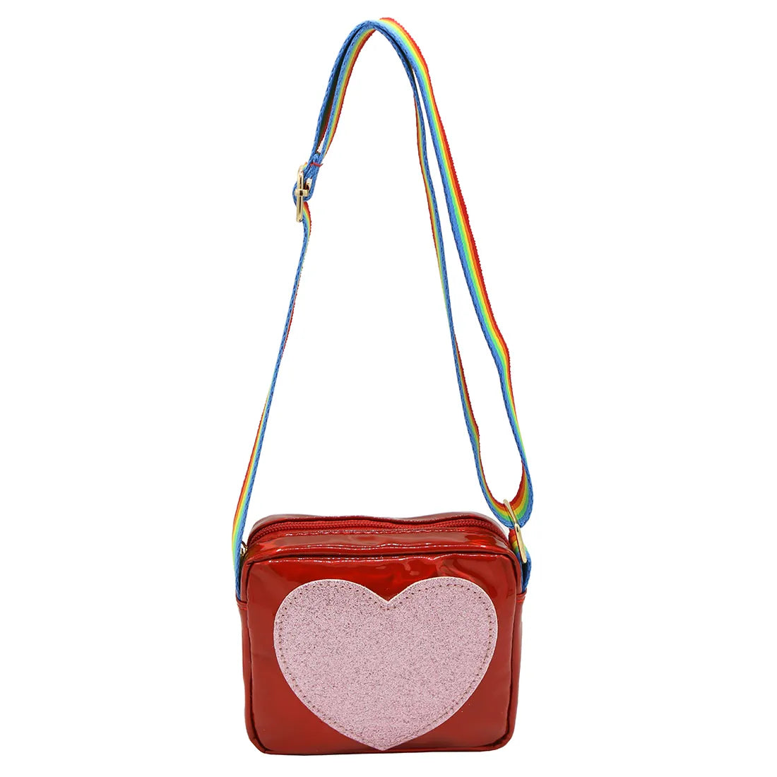 Sparkle Sisters Girls Heart Crossbody Purse - Multiple Colors