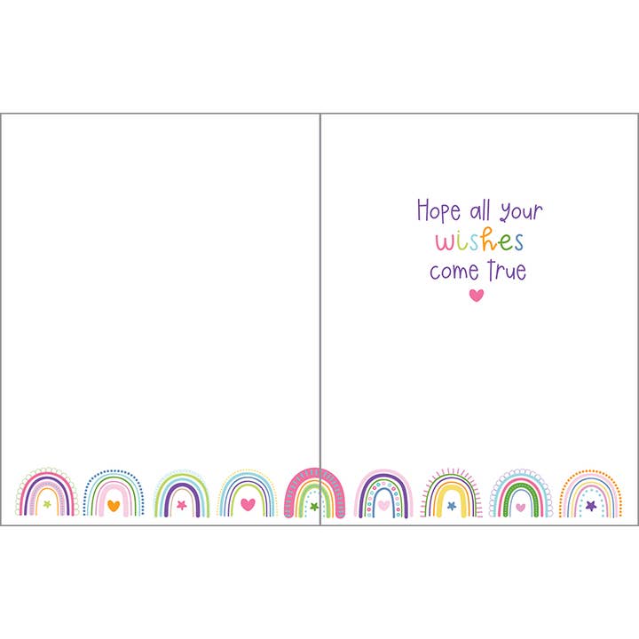 Rainbows Birthday Card