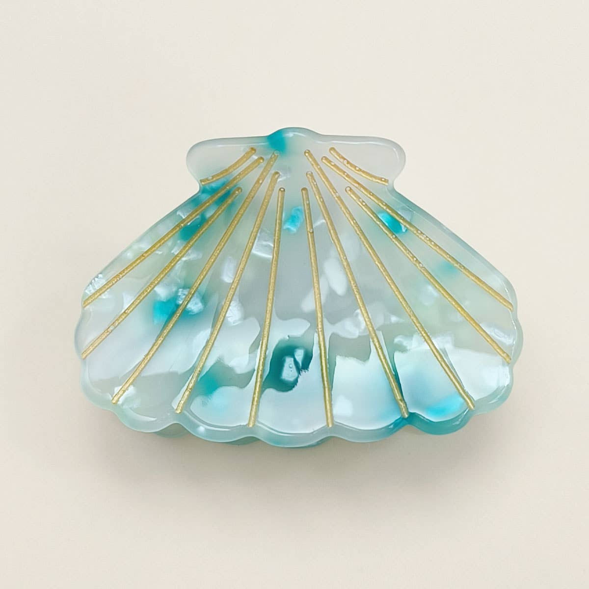 Small Shell Hair Claw - Multiple Colors
