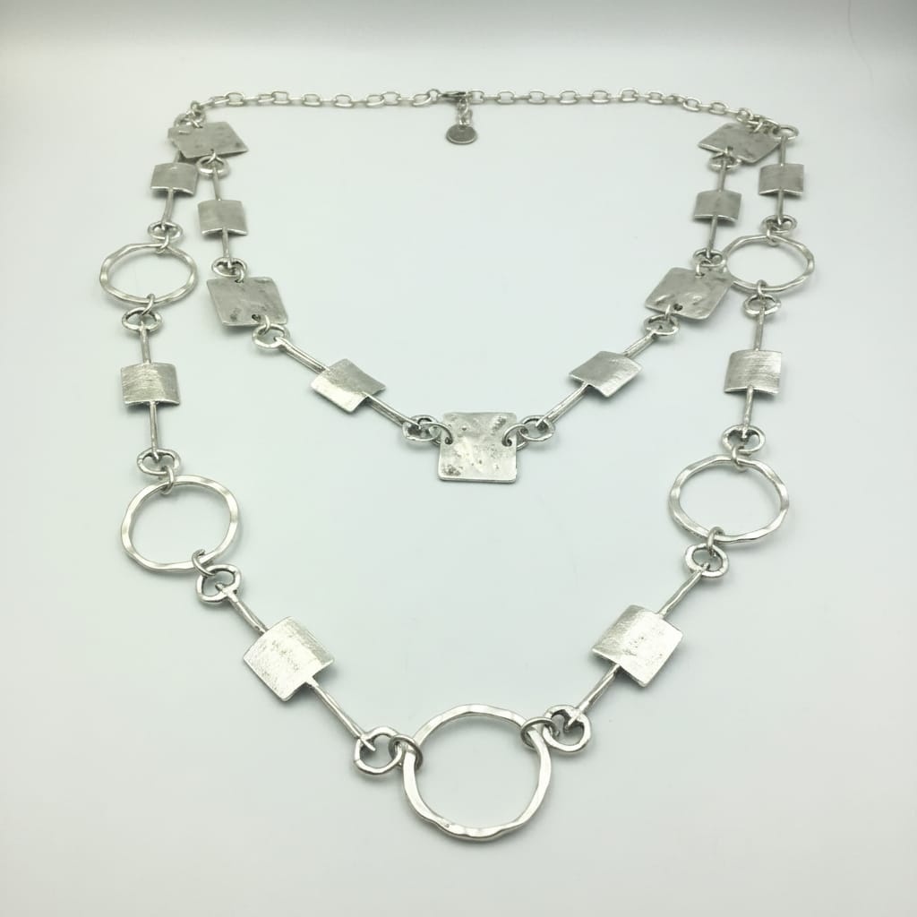 Volare Architects Double Muse Necklace - #2KZ277