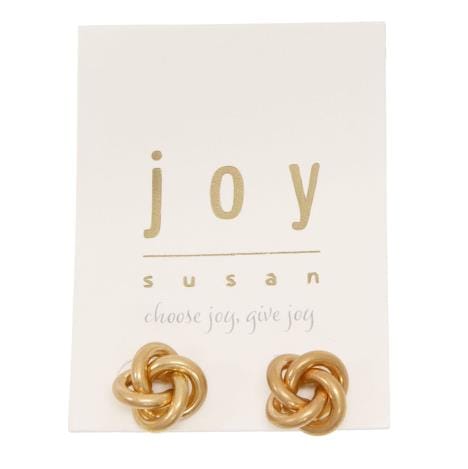 Knot Post Earrings - Multiple Metals
