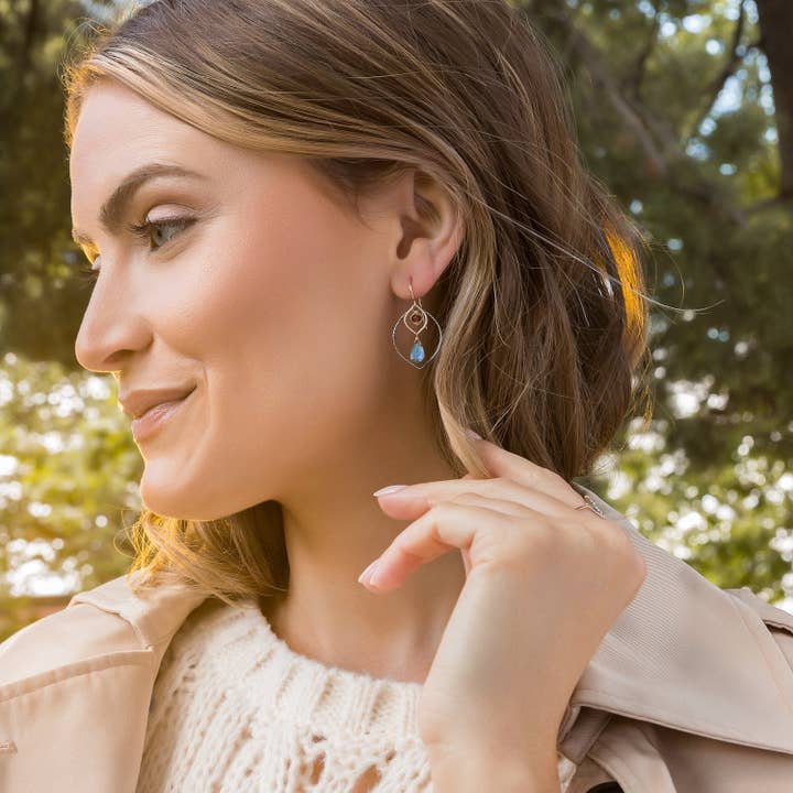 Laura J Designs Autumn Embers Earrings