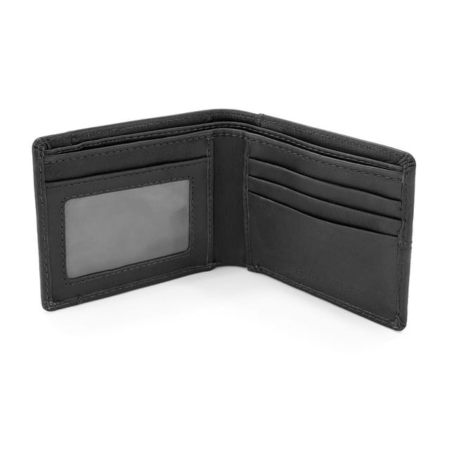 Sophos Stitched Detail Leather Wallet - Multiple Colors