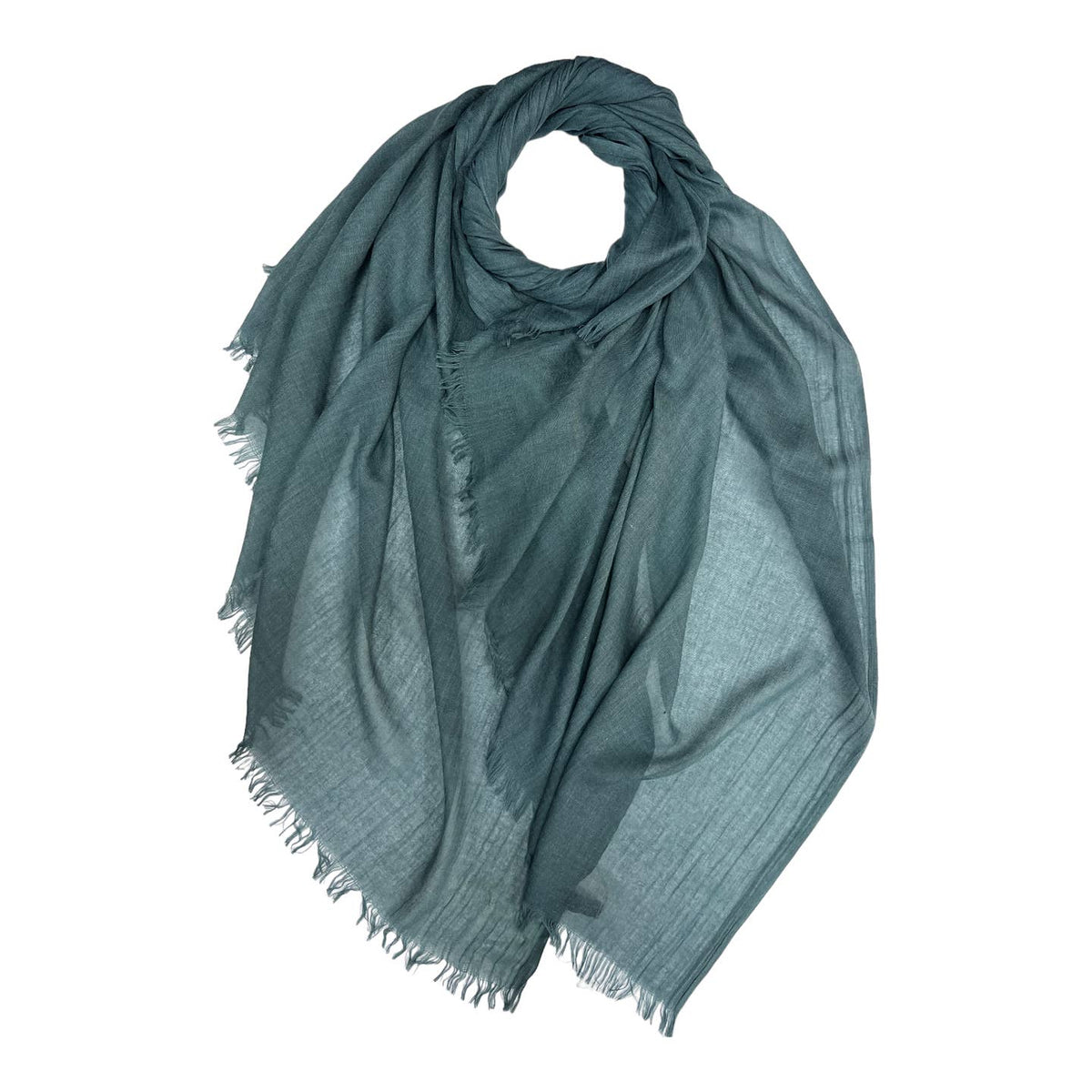 London Scarves Fringe Lightweight Scarf/Shawl - Multiple Colors