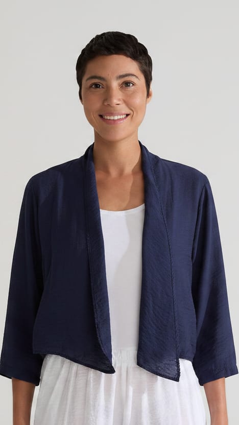 Cut Loose Parachute Crop Cardigan - Multiple Colors