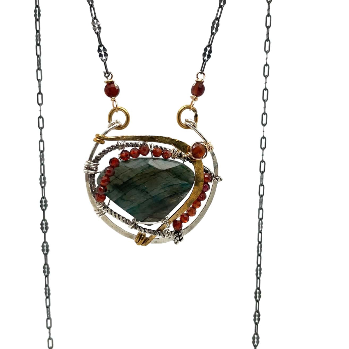 Art By Any Means Cinnamon Labradorite Necklace