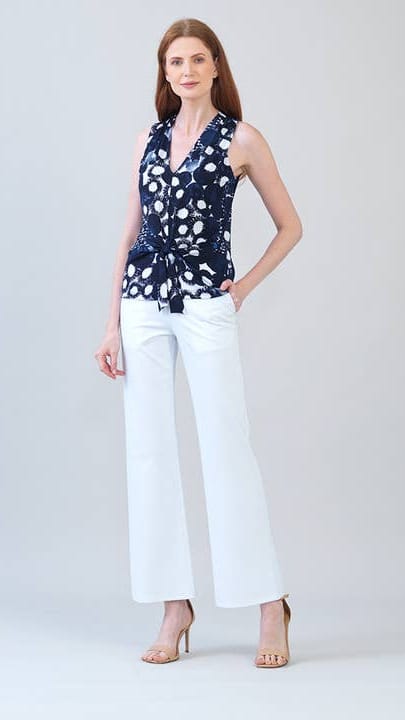 Clara Sunwoo V-Neck Sleeveless Top