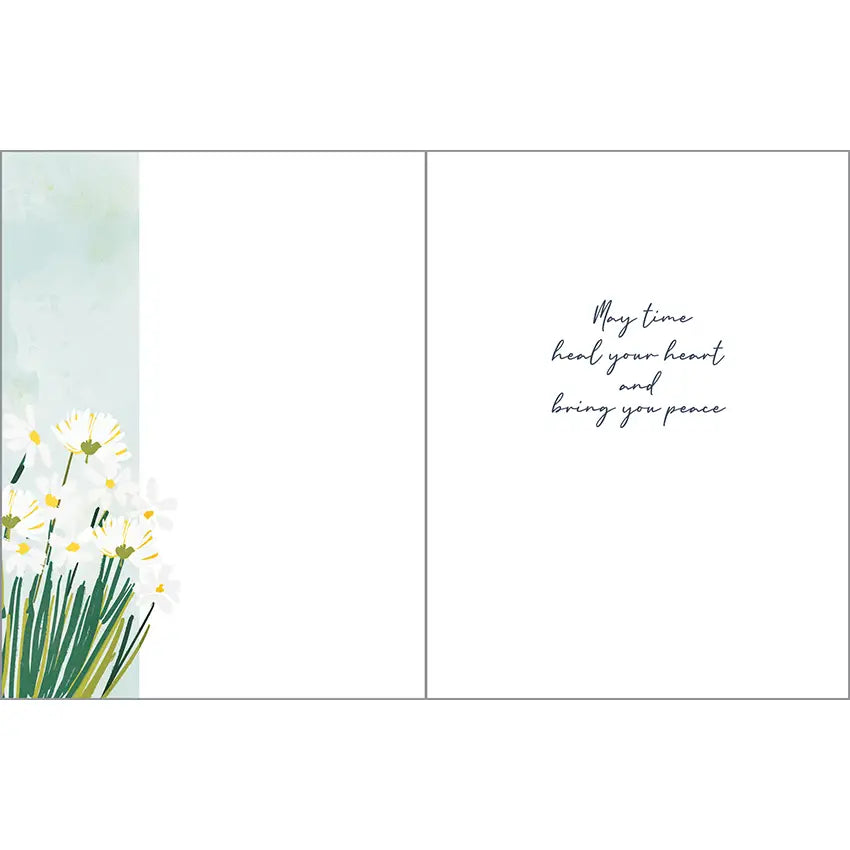 Daisies Sympathy Greeting Card