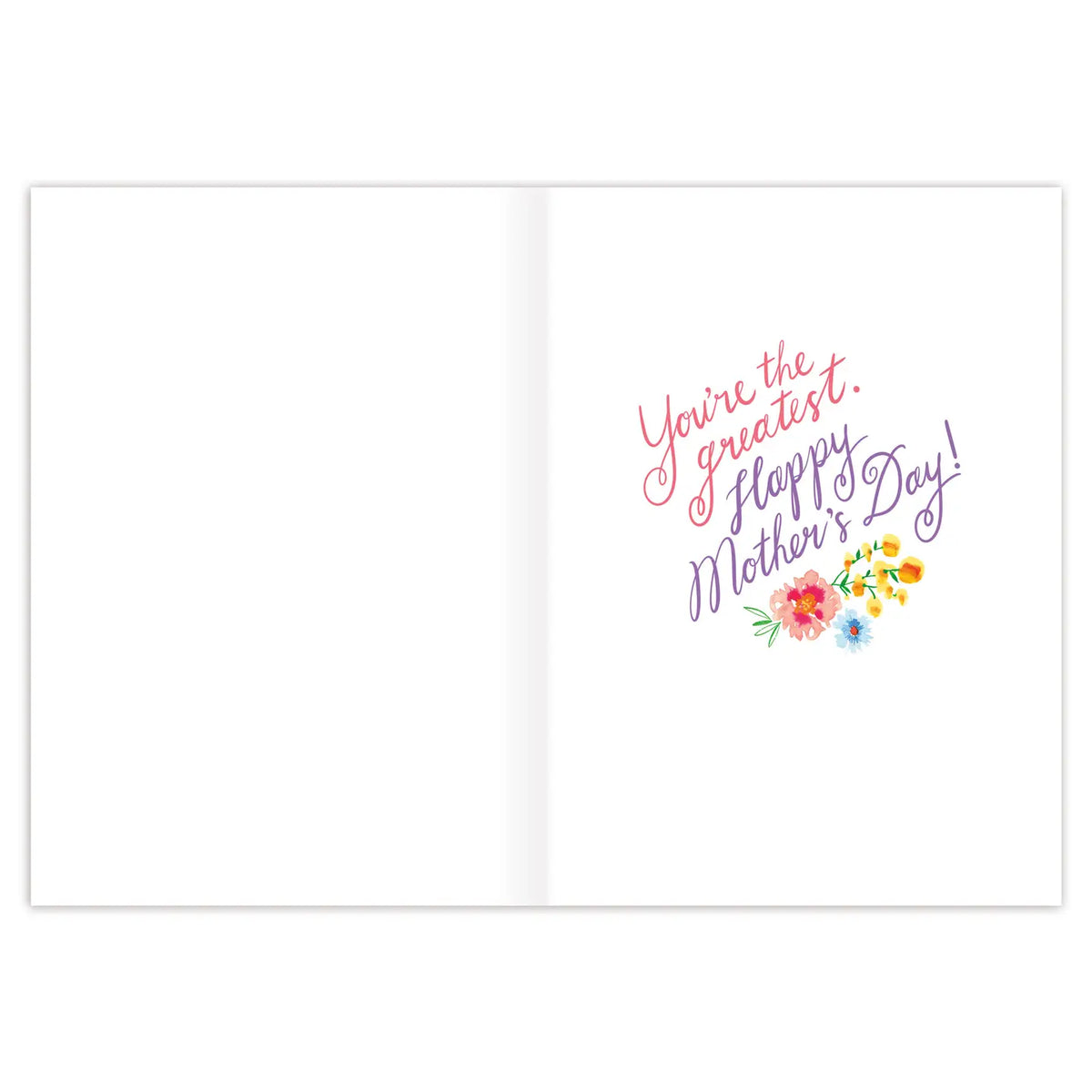 Dear Mom Mother's Day Greeting Card