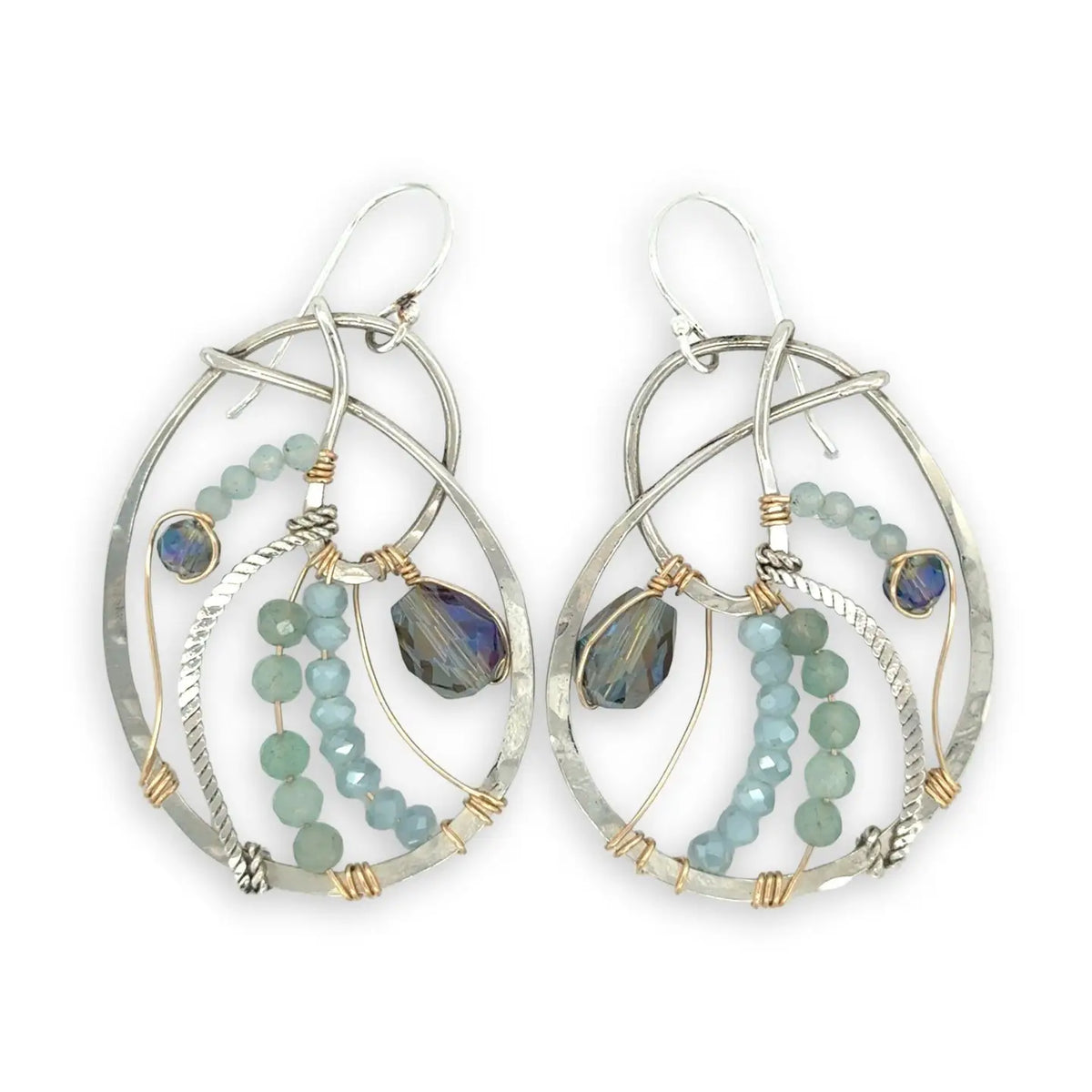 Art By Any Means Nautilus Shell Earrings