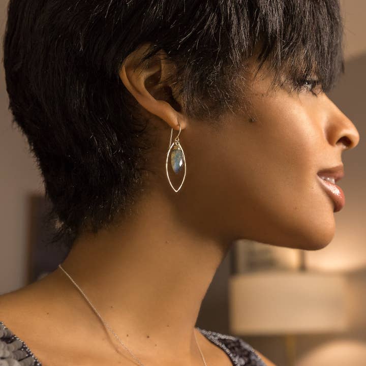 Laura J Designs Ethereal Labradorite Earrings
